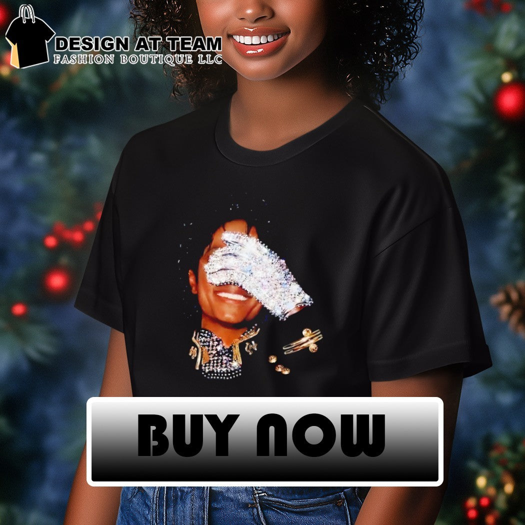 The King of Pop MJ Jackson Drake Diamond glove shirt
