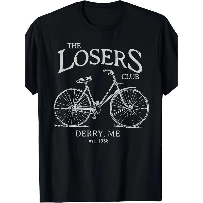 The Losers Club Horror Scary Movies Vintage Bike Halloween T-Shirt made in usa Hoodie Sweatshirt | PrintMintTees.com