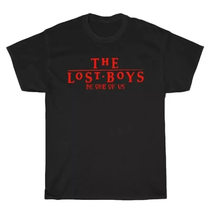 The Lost Boys 80's Horr0r Men's Black T-Shirt Cotton Streetwear Hoodie Sweatshirt | PrintMintTees.com