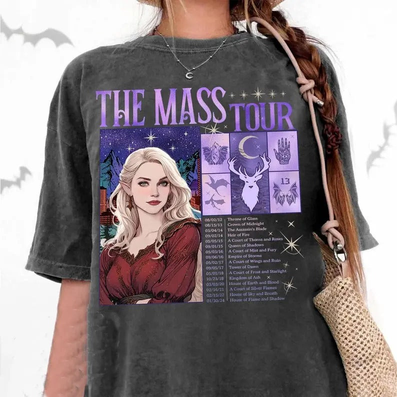 Maas Tour Shirt TOG Shirt Acotar Shirt ACOTAR TOG Crescent City Shirt Sjm Tour Shirt Book Shirt Sjm Book Lovers Shirt Bookish Shirt T-Shirts, Hoodie, Sweatshirt