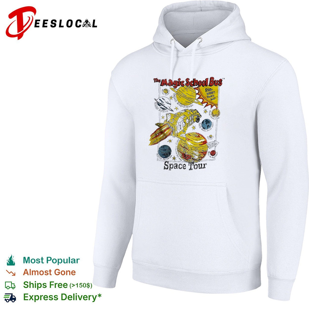 The Magic School Bus Space Tour The Sun Saturn Uranus Earth Jupiter Neptune shirt