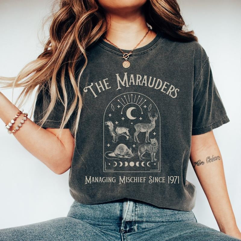 The Marauders Shirt, Wizard Shirt, Bookish Shirt, Fandom Shirt, Magic Shirt, Booktok Merch T-Shirt Hoodie Sweatshirt