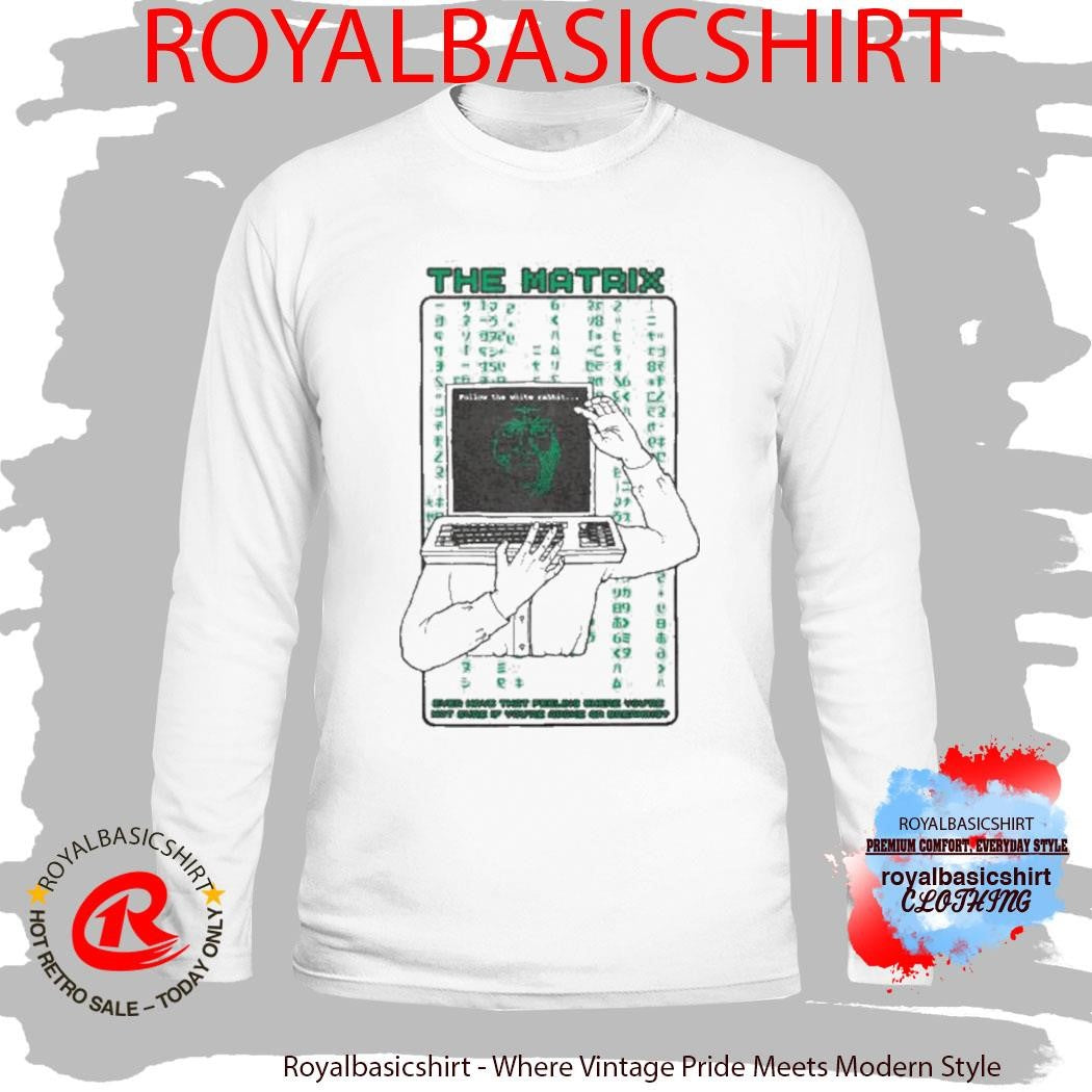 The Matrix White Rabbit Enter The Night Gallery Shirt