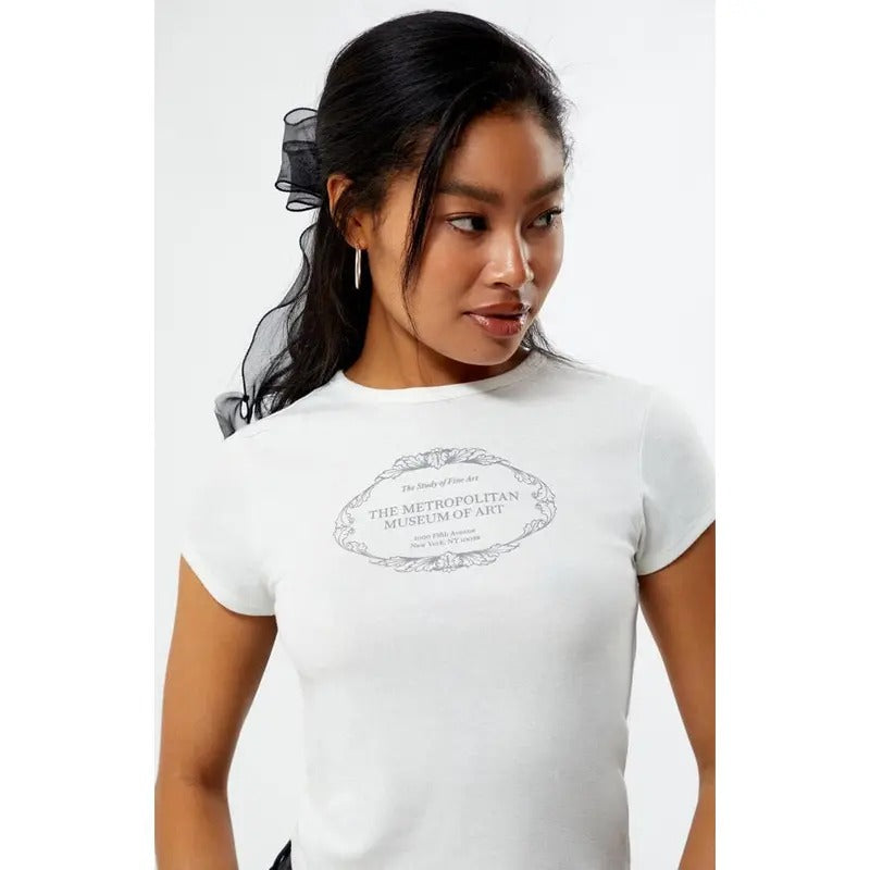 The Met Women's x PacSun Fine Art Emblem T-Shirt Hoodie Sweatshirt | PrintMintTees.com