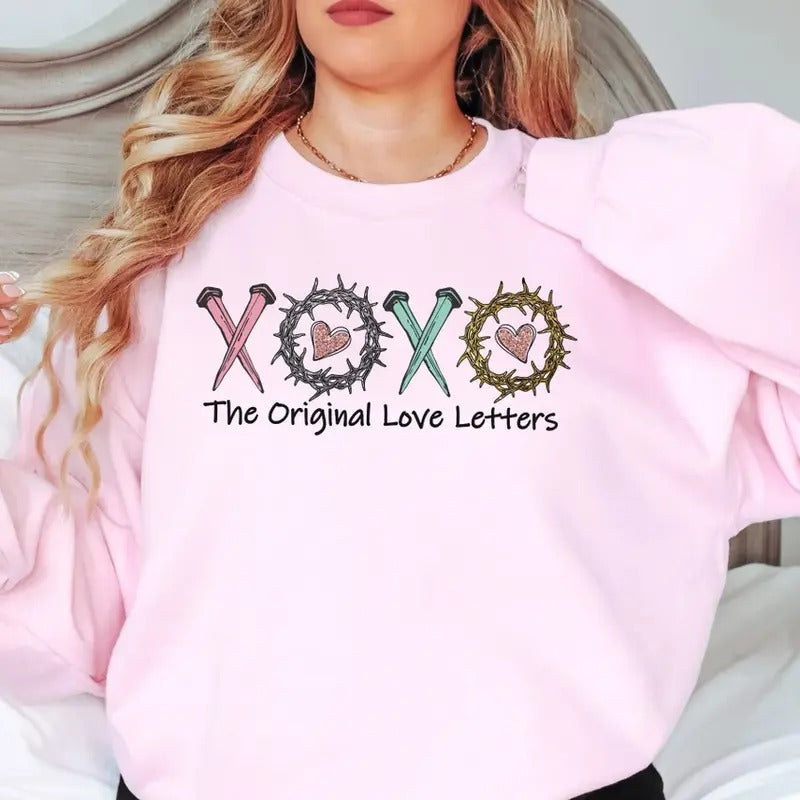 The Original Love Letters shirt, Bible Verse Shirt, Christian Shirt, Faith Sweatshirt Religious Shirt, Christian Gift,...