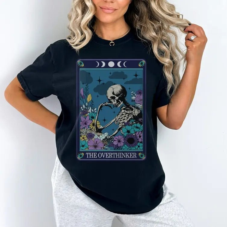 The Overthinker Tarot Card  Sweatshirt, Hoodie, T-Shirt | PrintMintTees.com