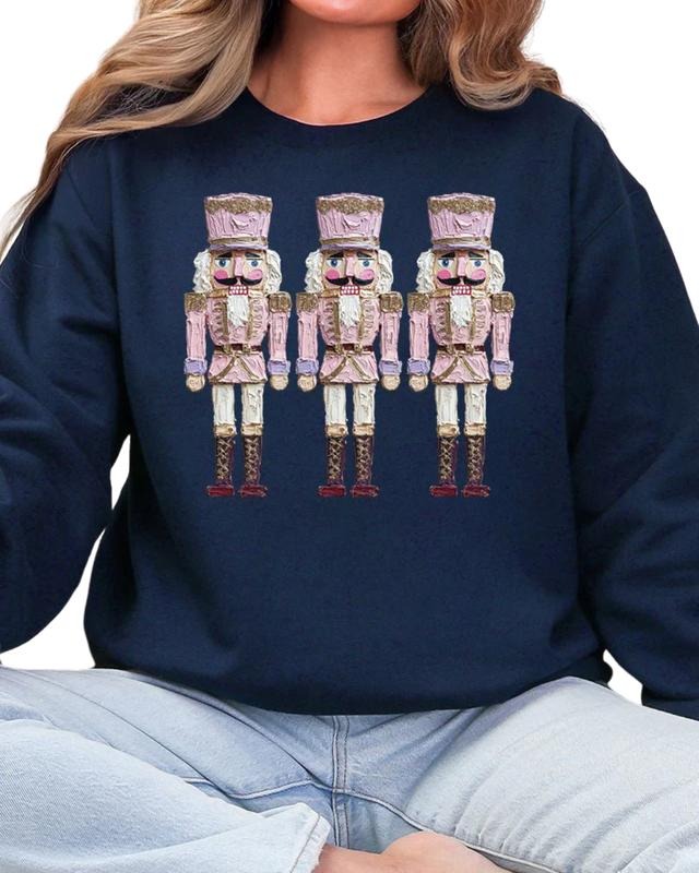The Painted Nutcrackers Heavy Blend Crew Sweatshirt Casual Fleece Shirt Hoodie | PrintMintTees.com