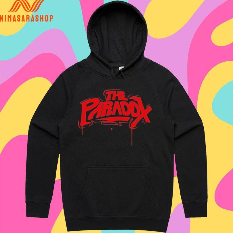 The Paradox Black Spray Paint Shirts