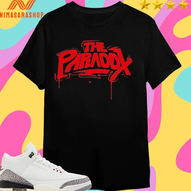 The Paradox Black Spray Paint Shirts