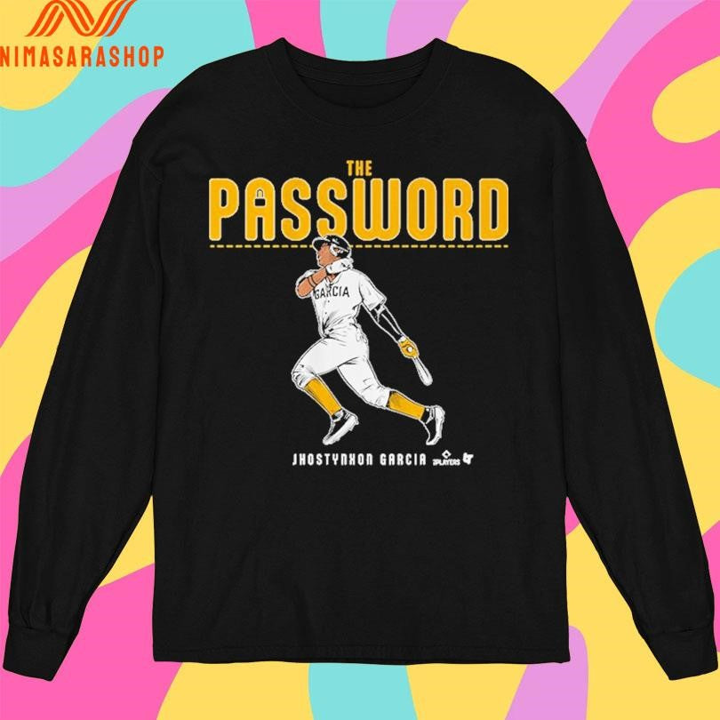 The Password Jhostynxon Garcia Pittsburgh Pirates Shirts