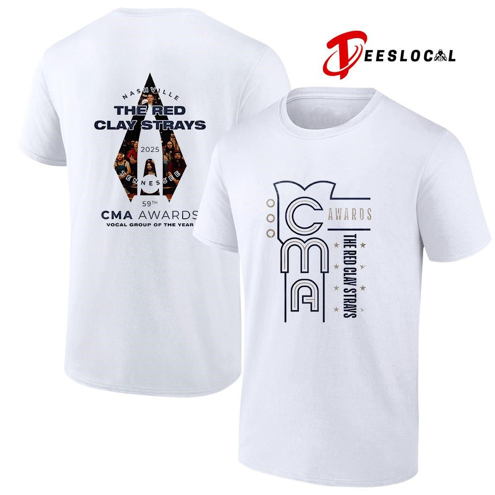 The Red Clay Strays 59th CMA Awards Vocal group of the year shirt