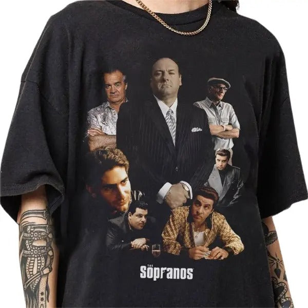 The S0pranos 90s Vintage Style T-Shirt, Classic Retro Graphic unisex Shirt Hoodie Sweatshirt | PrintMintTees.com