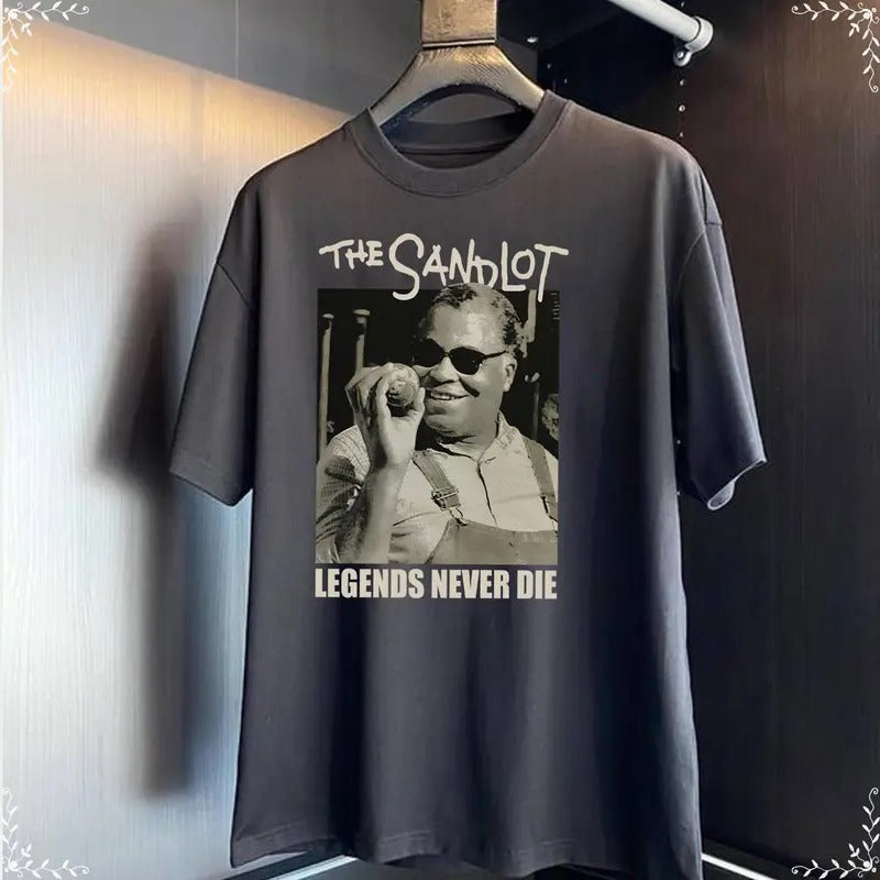 The Sandlot Legends Never Diie Shirt, Mr. Mertle Legends Never Diiee Sandlot T-Shirt, 90s Vintage Tshirt Hoodie Sweatshirt