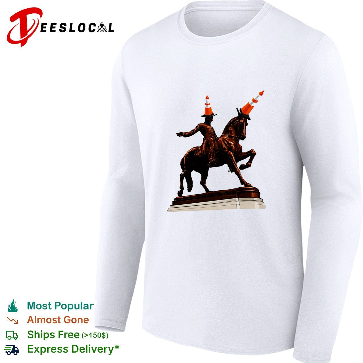 The Scottish were here duke of wellington statue glasgow shirt
