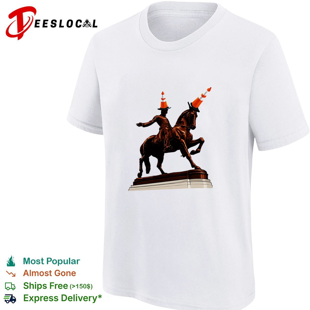The Scottish were here duke of wellington statue glasgow shirt
