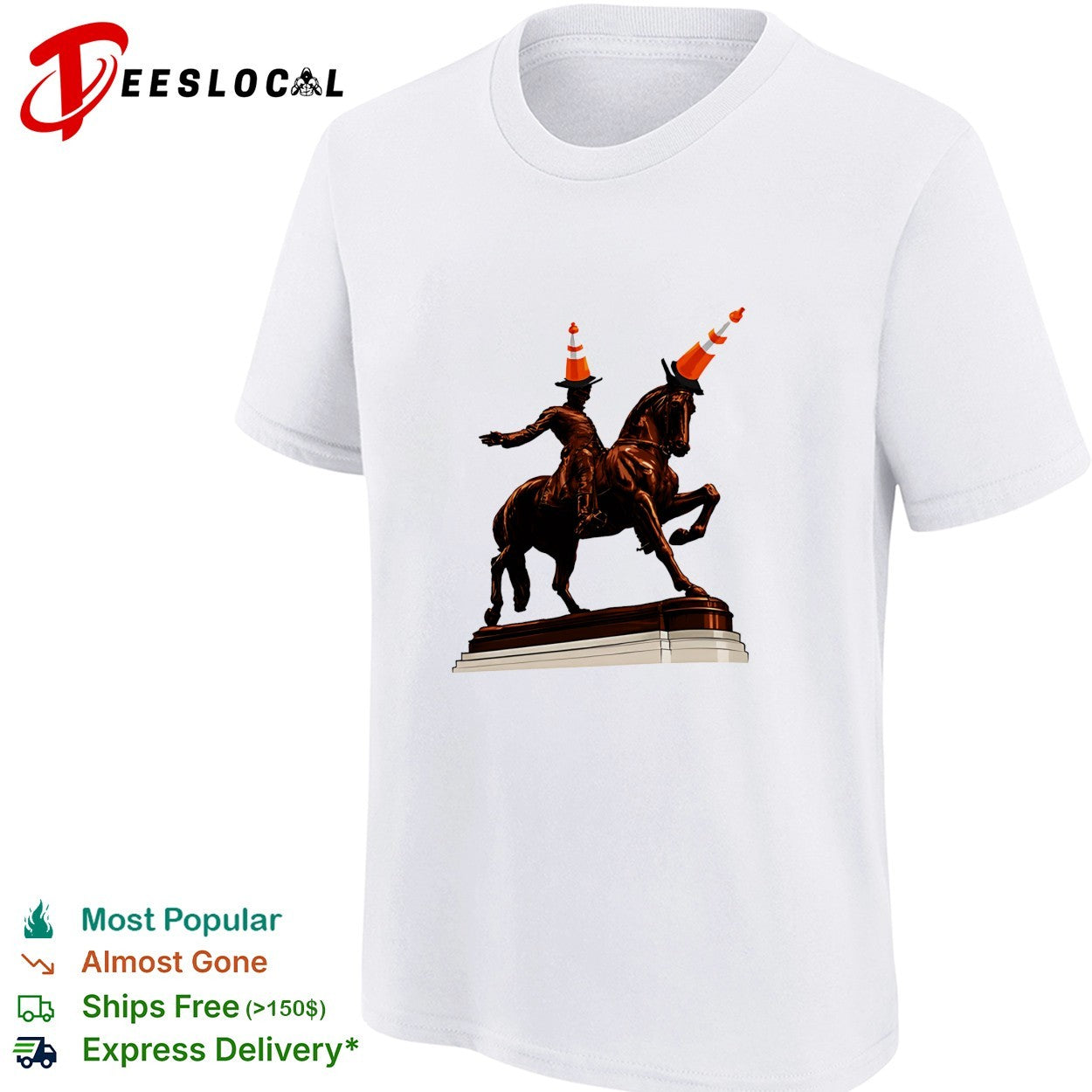 The Scottish were here duke of wellington statue glasgow shirt