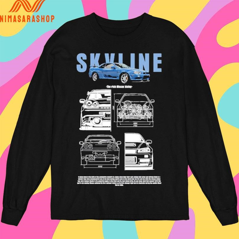 The Skyline The Rich Nissan History Shirts