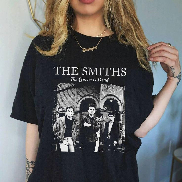 The Smiths T-shirt, Vintage The Smiths Shirt Hoodie Sweatshirt | PrintMintTees.com