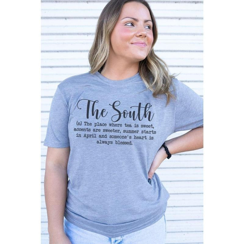 The South Adult Soft-Tek Blend T-Shirt Hoodie Sweatshirt | PrintMintTees.com