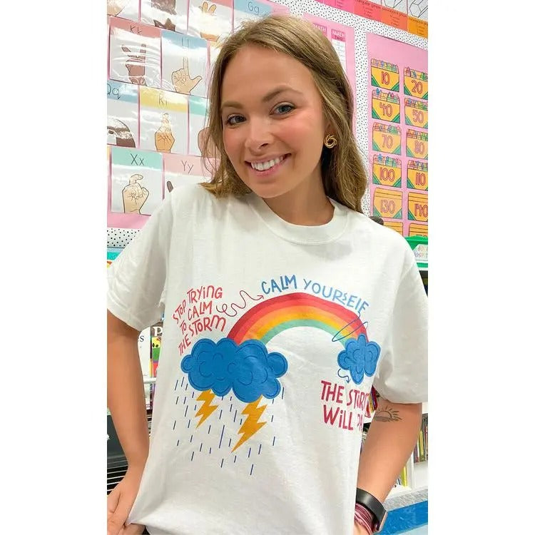 The Storm Will Pass Graphic T-Shirt Hoodie Sweatshirt | PrintMintTees.com