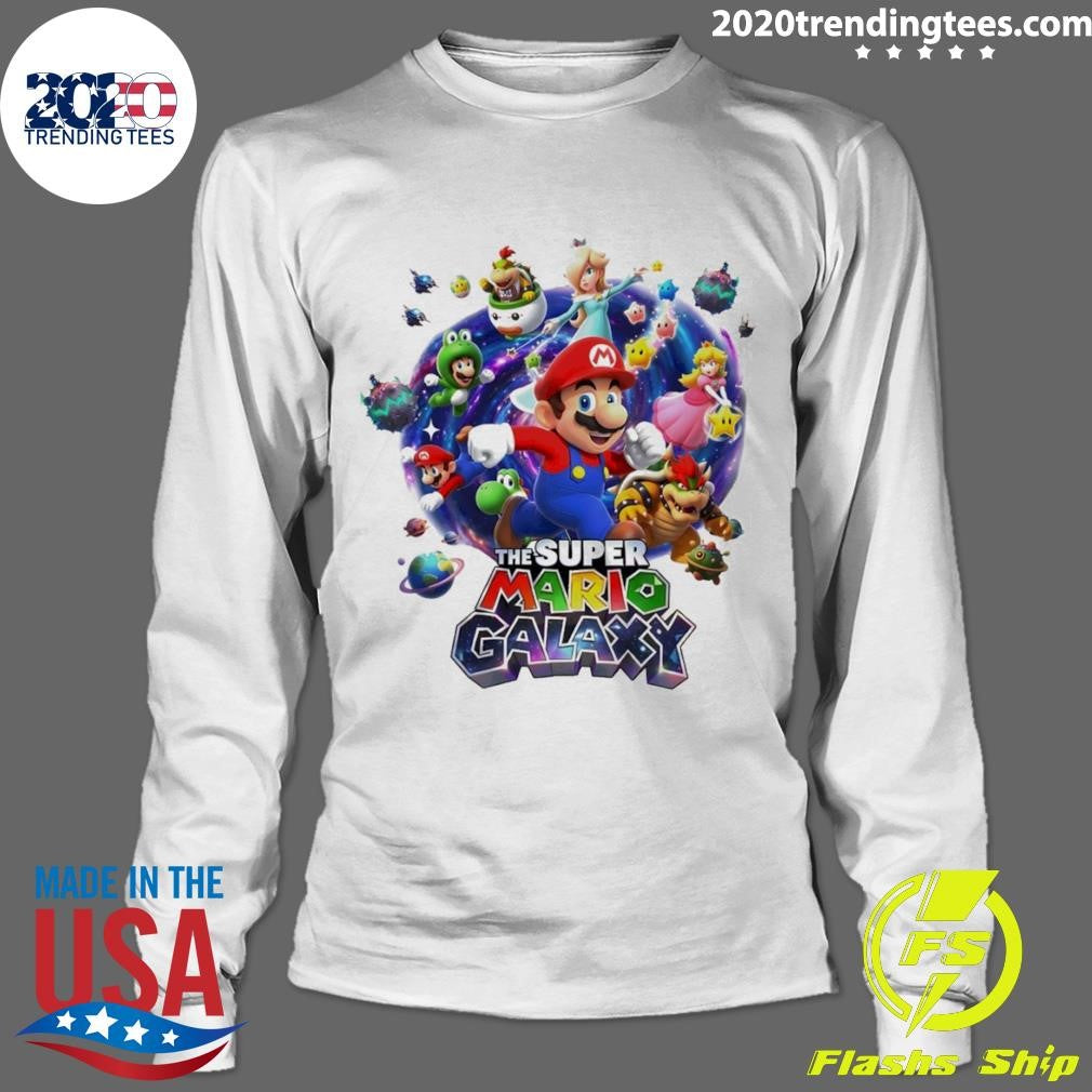 The Super Mario Galaxy Space Hero Gamer Shirt
