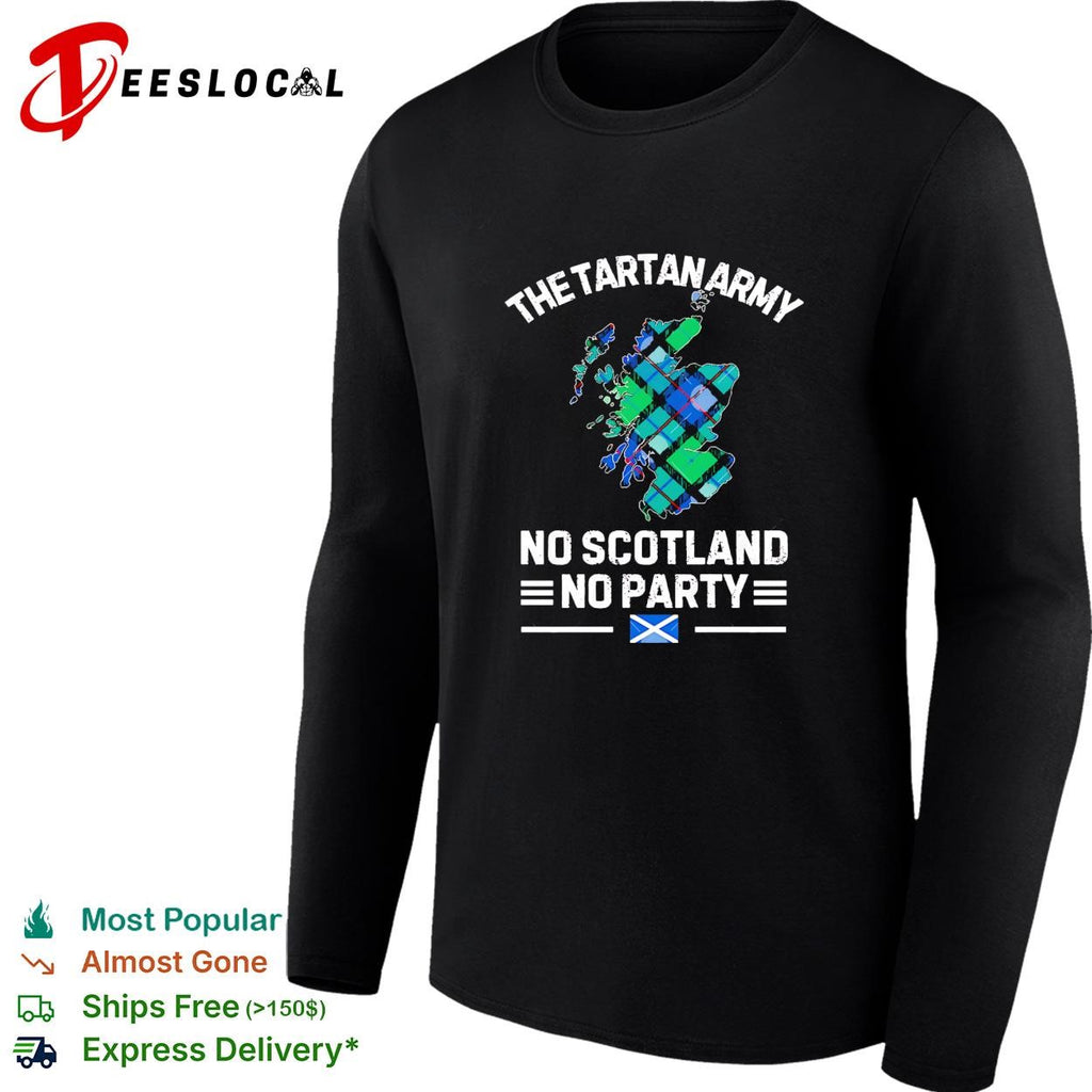 The Tartan Army No Scotland no party Boston 2026 shirt