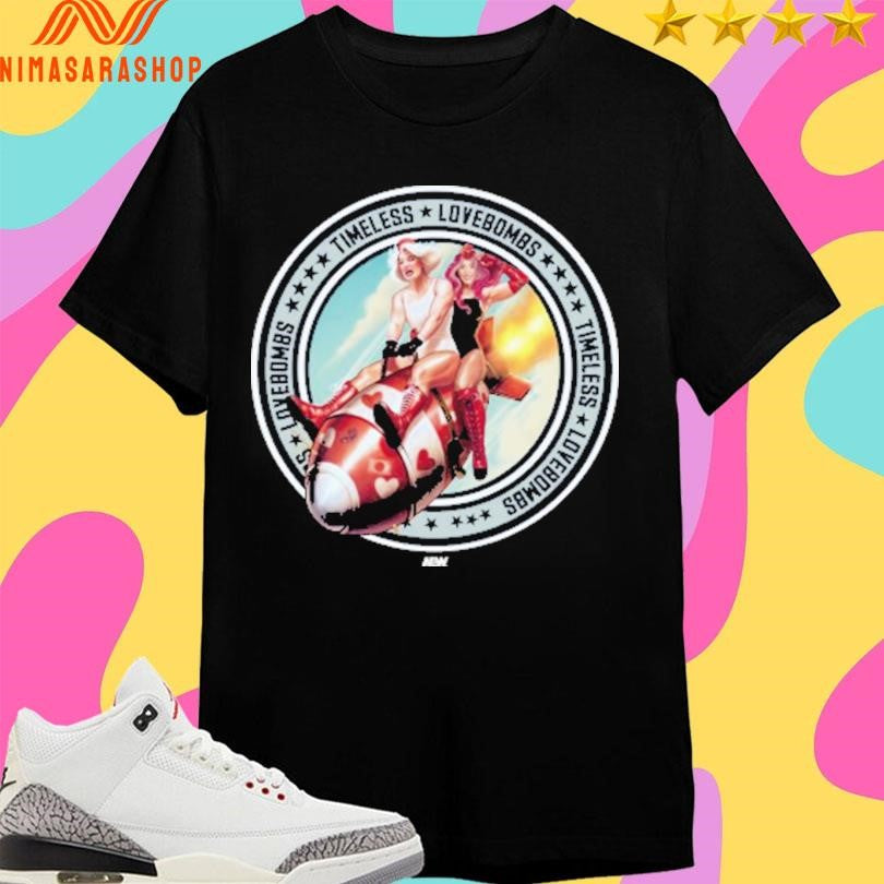The Timeless Love Bombs Bombs Away Logo Shirts