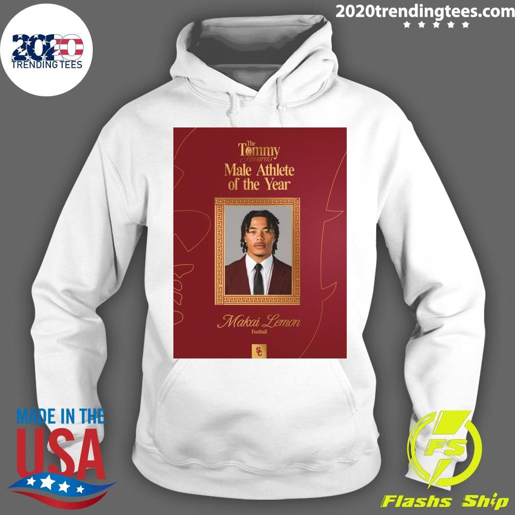The Tommy Awards Male Athlete of the Year Makai Lemon Football Shirt