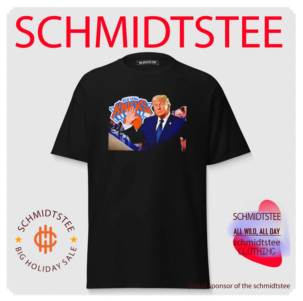 The Trump show New York Knicks logo shirt