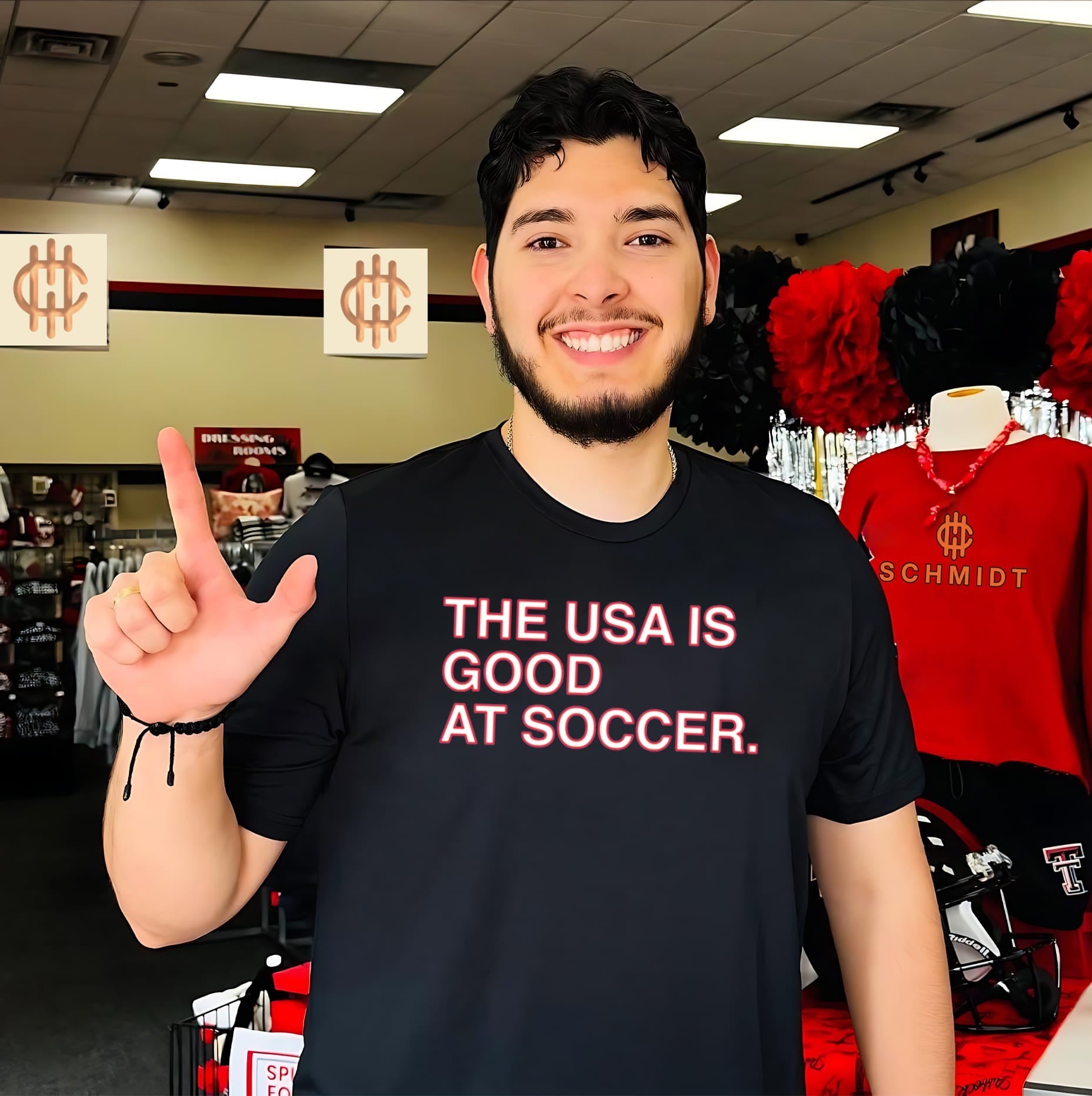 The Usa is good at soccer shirt