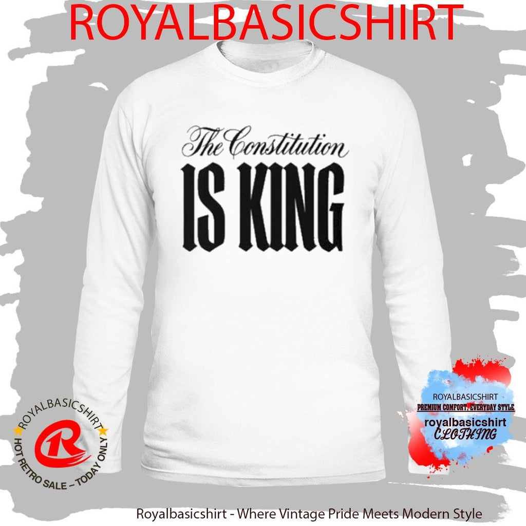 The Warning With Steve Schmidt Constitution Is King Shirt