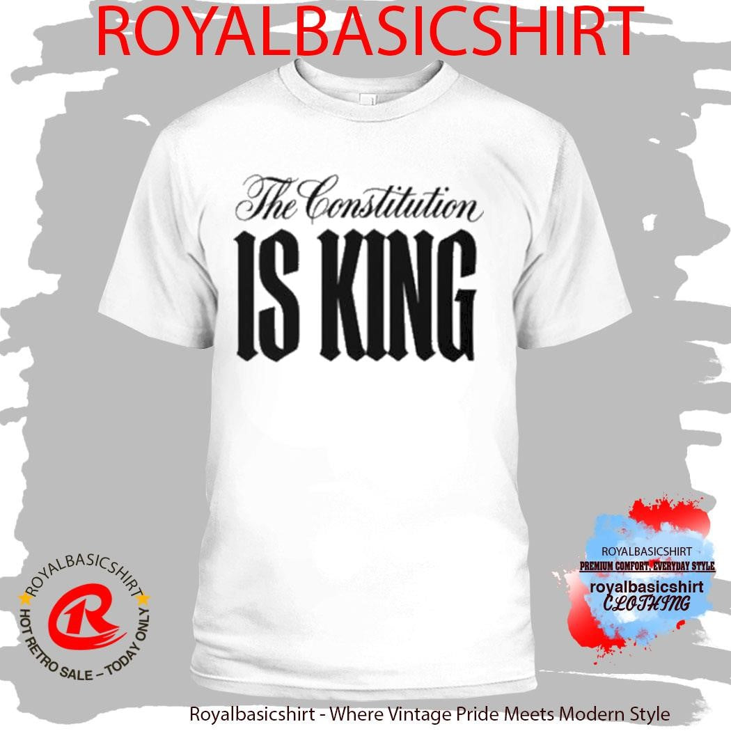 The Warning With Steve Schmidt Constitution Is King Shirt