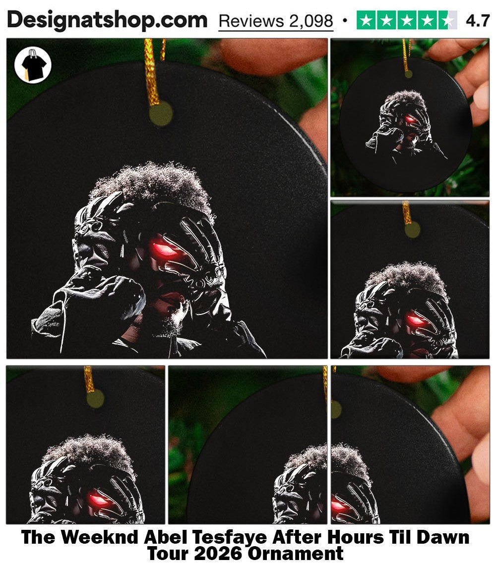 The Weeknd Abel Tesfaye After Hours Til Dawn Tour 2026 shirt