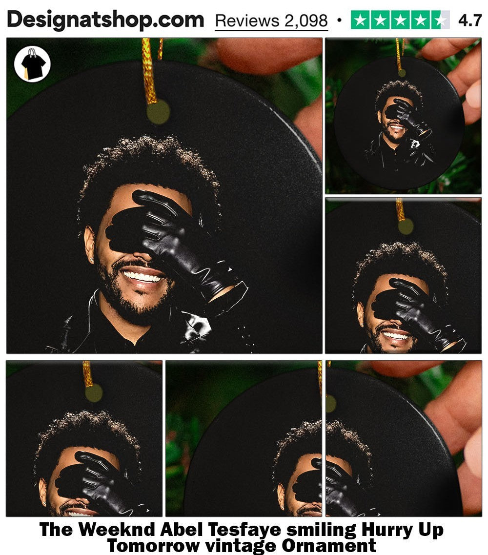 The Weeknd Abel Tesfaye smiling Hurry Up Tomorrow vintage shirt