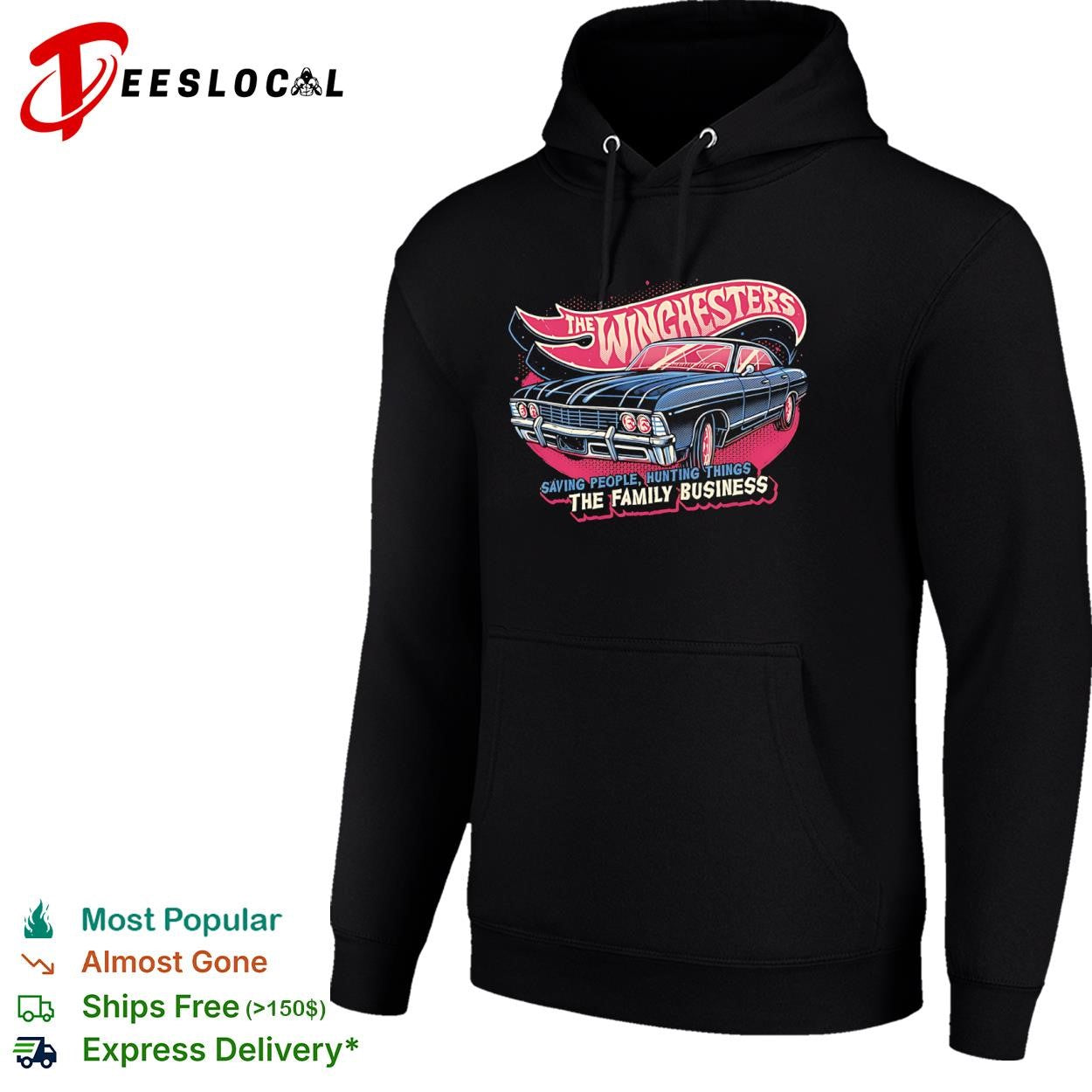 The Winchesters’ Impala Saving People Hunting Things The Family Business shirt