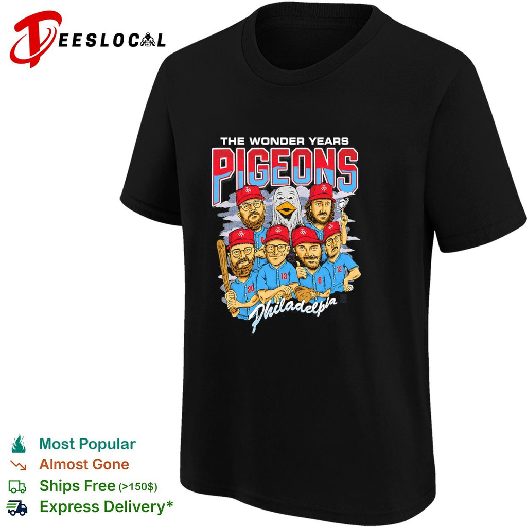 The Wonder Years Pigeons Philadelphia Phillies shirt