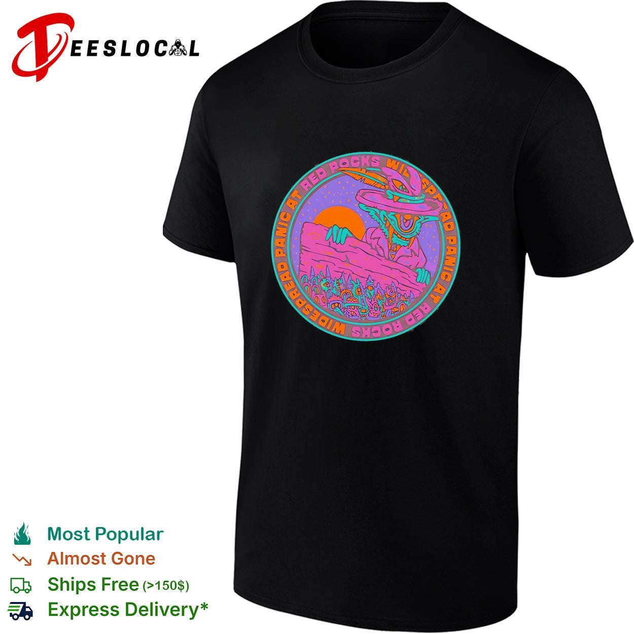 The Yound and SickWidespread Live At Red Rocks Amphitheatre Morrison Colorado 2026 shirt