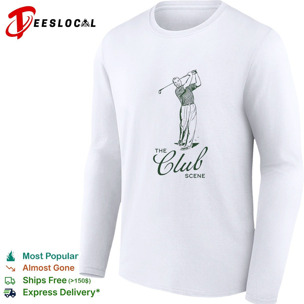 The club scene golf shirt