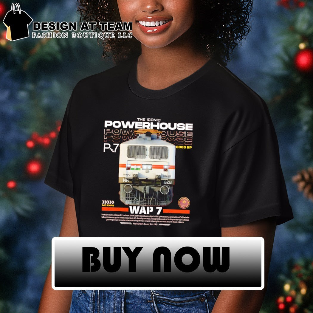The iconic Power House Wap 7 6000 HP shirt