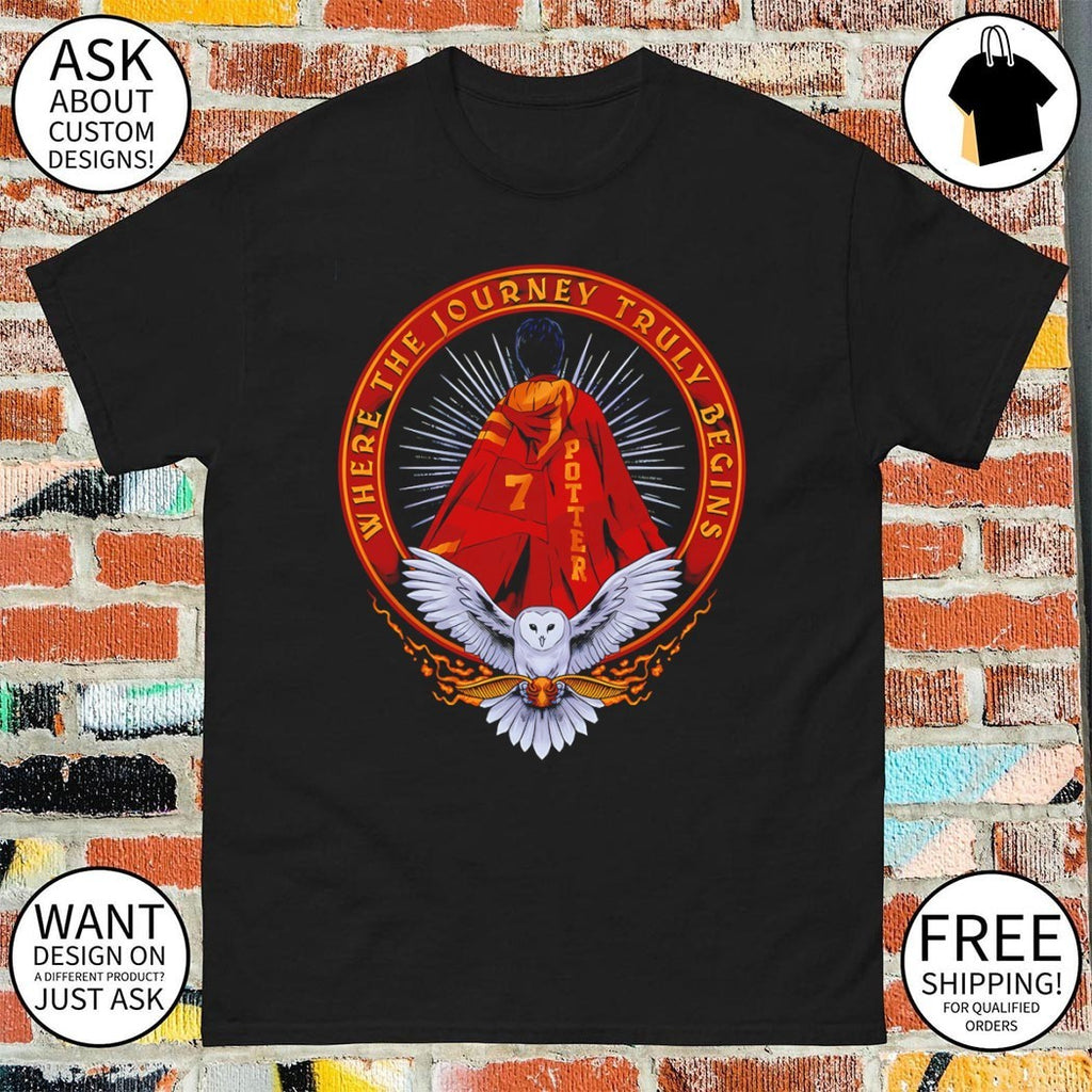 The lightning boy where the journey truly begins shirt