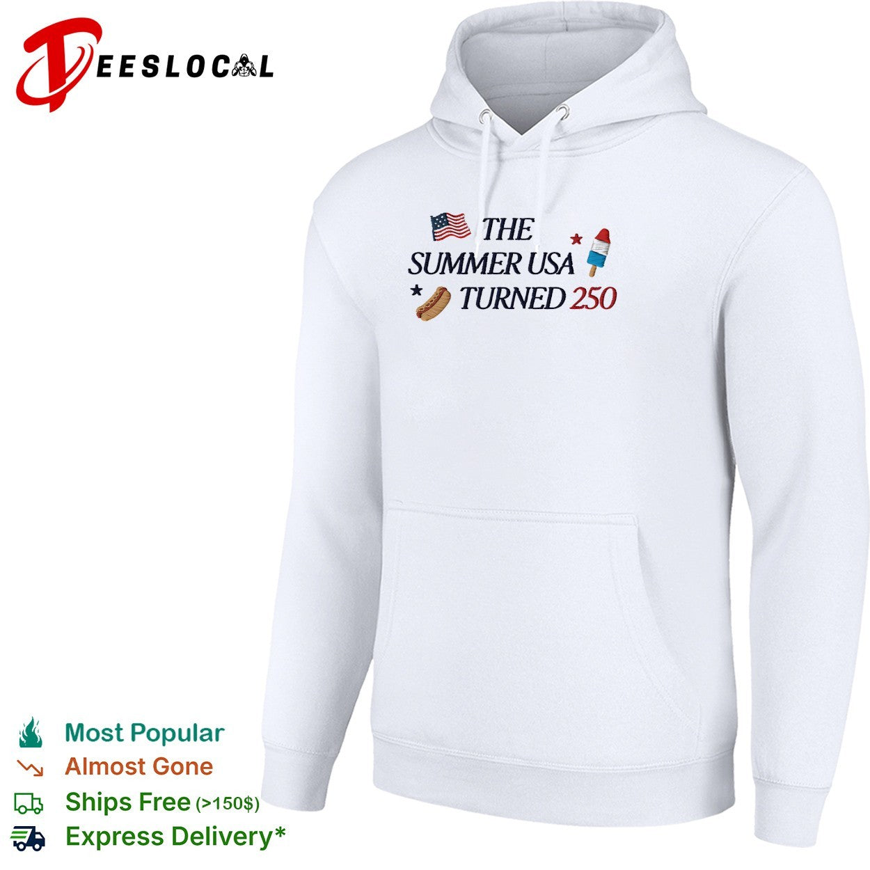 The summer USA turned 250 shirt