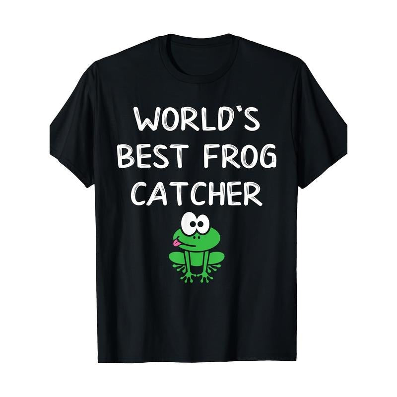The world's best Frog Catching Animal lover Frog Hunting Gift T-shirt Made in USA Hoodie Sweatshirt | PrintMintTees.com