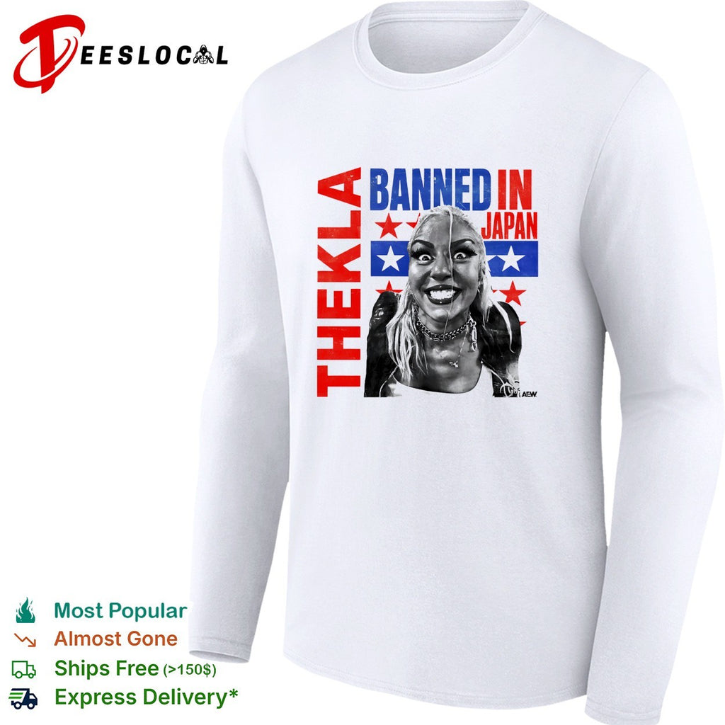 Thekla banned in Japan shirt