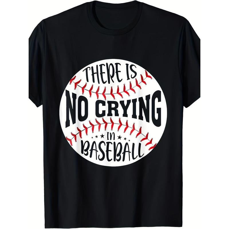 There Is No Crying In Baseball T-Shirt -  made in usa Hoodie Sweatshirt | PrintMintTees.com