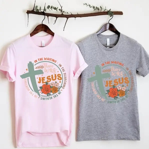 There Was Jesus Shirt, The heavens are roaring tee, Christian Shirt, Godly Woman Shirt, Jesus Shirt, Bible Verse Shirt,...