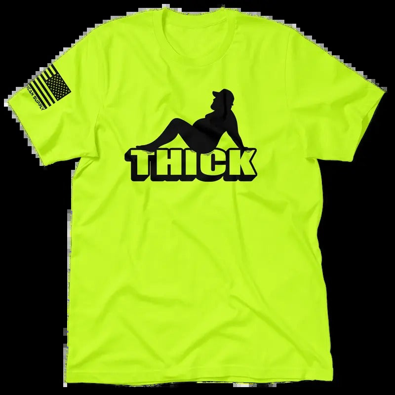 Thick Hi Visibility Safety Yellow Work Menswear Blue Collar Workers Funny Sarcastic T-Shirts, Hoodie, Sweatshirt