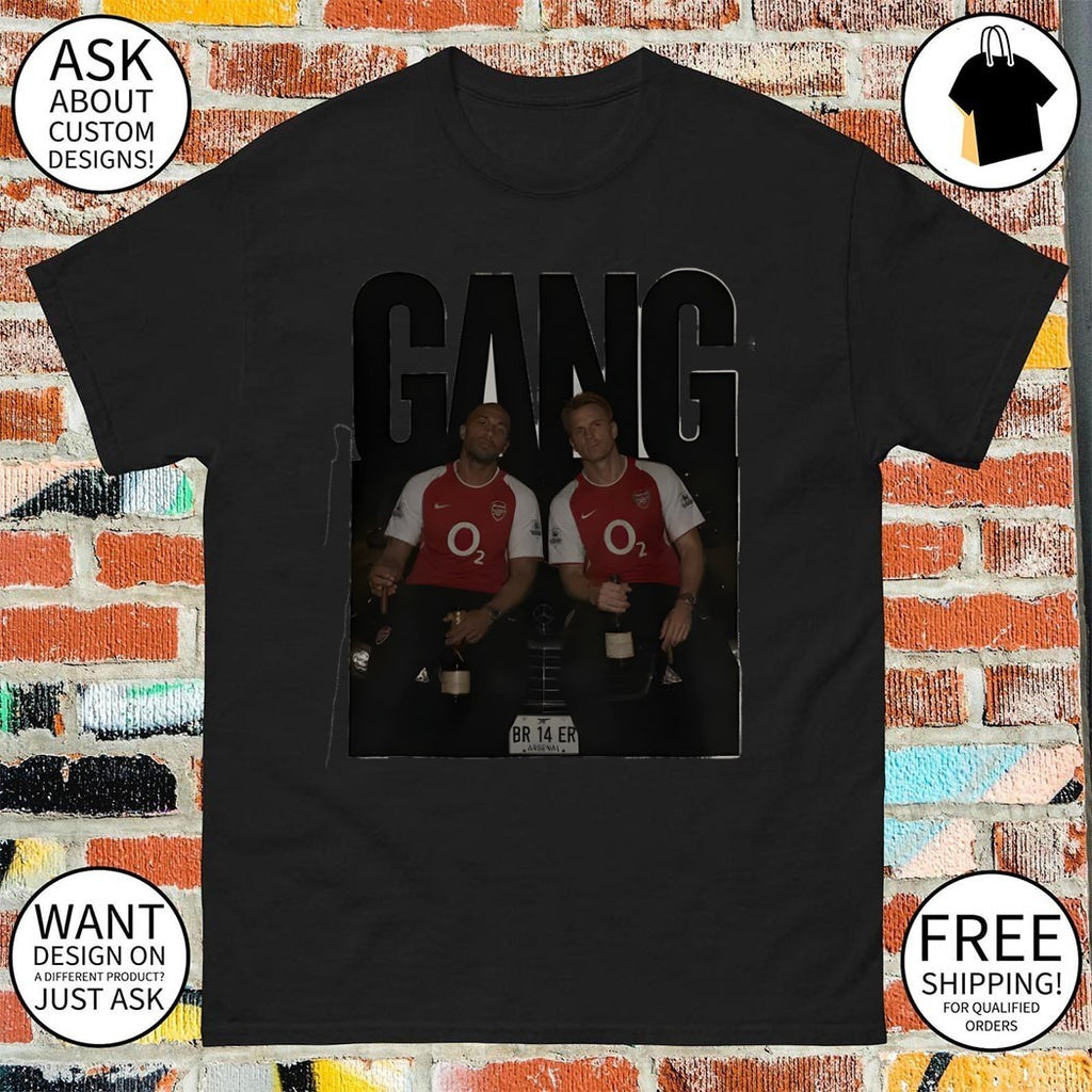 Thierry Henry Dennis Bergkamp Arsenal FC Gang 2026 shirt