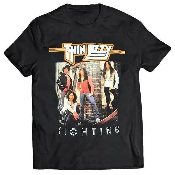 Thin Lizzy Fighting Tee Shirt Fullsize For Men And Women 1t4607101 Hoodie Sweatshirt | PrintMintTees.com