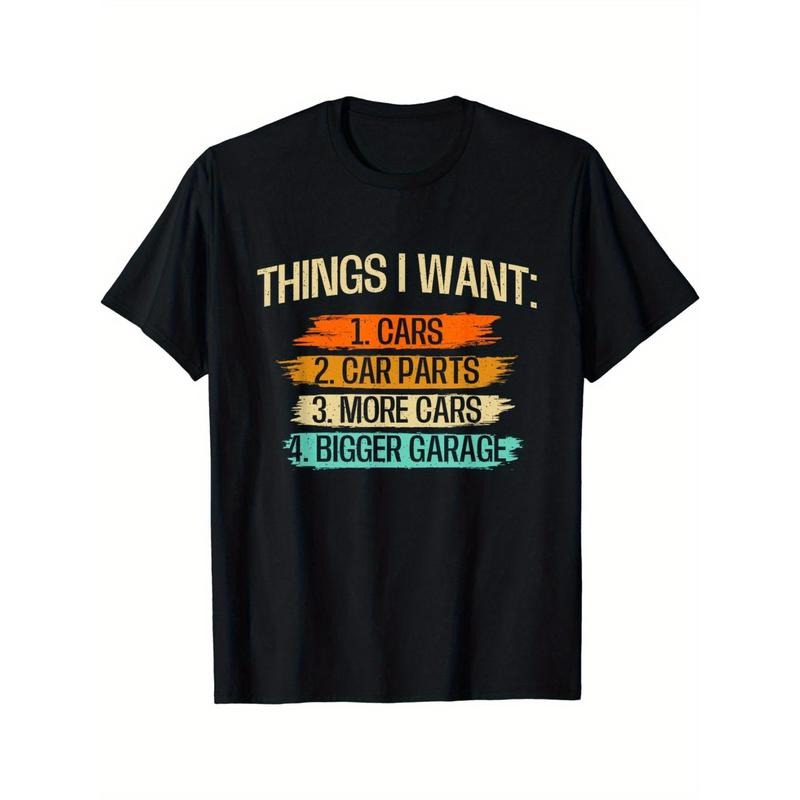 Things I Want - Car Parts Enthusiast Auto Mechanic Engine T-Shirt Made in USA Hoodie Sweatshirt | PrintMintTees.com