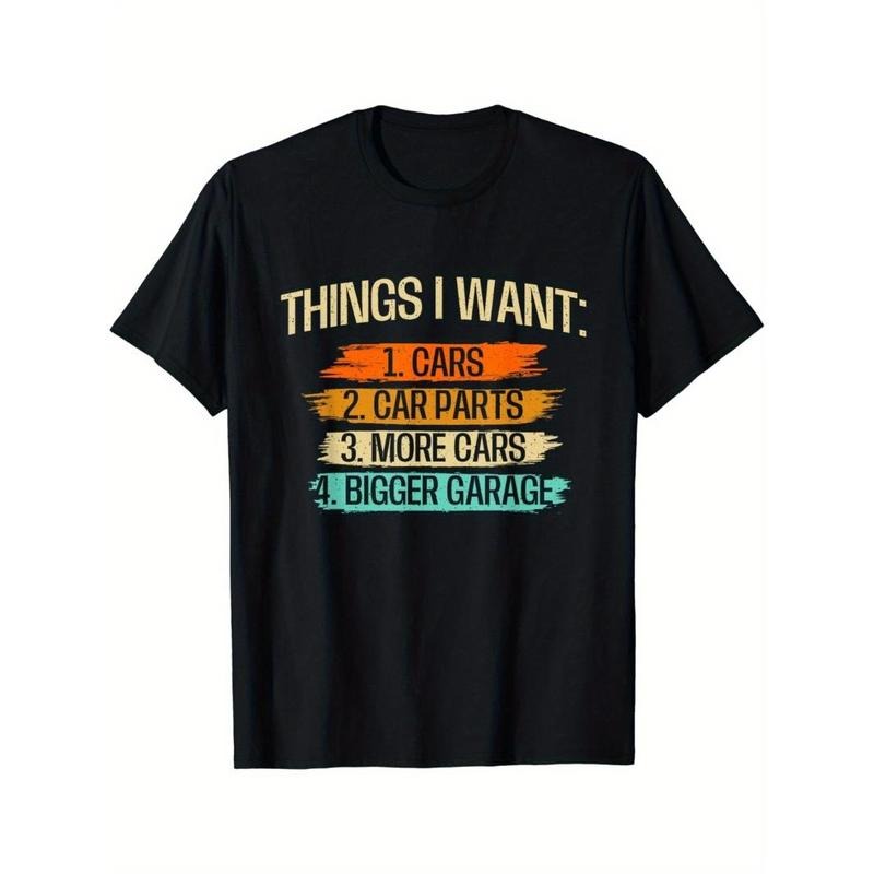 Things I Want - Car Parts Enthusiast Auto Mechanic Engine T-Shirt Made in USAstyle{n002}2 Hoodie Sweatshirt